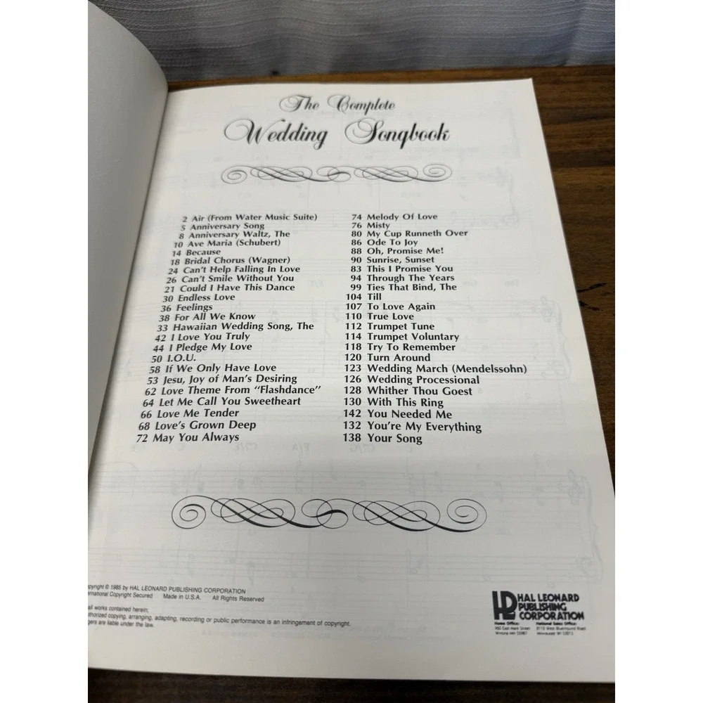 N/A complete wedding